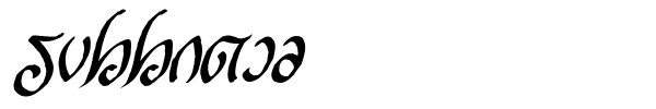 Rellanic font preview
